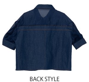 画像4: ●期間限定ご予約5倍ポイント●【3/25LIVEアイテム】デニム×シアードッキングジャケット（予約/5月）