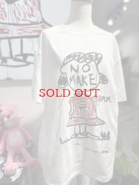 ●アートプリント殴り書きデザインT【6/9LIVEアイテム】アーティストコラボアイテム