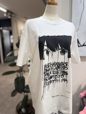 画像3: ●期間限定ご予約5倍ポイント●【3/25LIVEアイテム】アートプリント殴り書きデザインT/アーティストコラボアイテム（予約/5月）