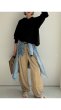 画像4: ●激推し◎デニムシャツとジャケットの中間で羽織りやすい!!【LIVEご紹介アイテム】●デニムシャツライクジャケット (4)