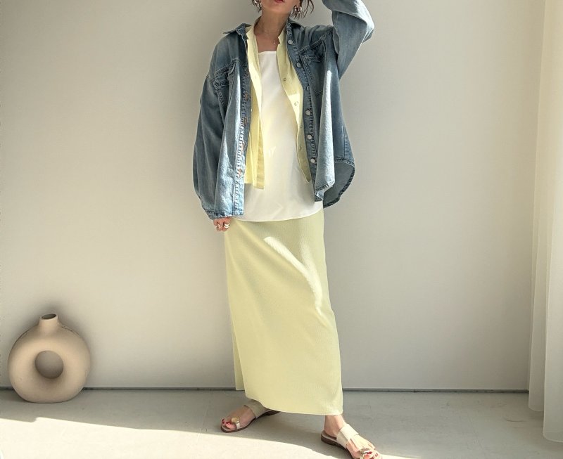 画像7: ●激推し◎デニムシャツとジャケットの中間で羽織りやすい!!【LIVEご紹介アイテム】●デニムシャツライクジャケット (7)