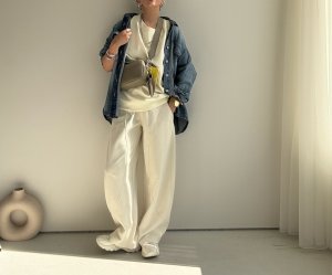 画像14: ●激推し◎デニムシャツとジャケットの中間で羽織りやすい!!【LIVEご紹介アイテム】●デニムシャツライクジャケット