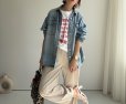 画像9: ●激推し◎デニムシャツとジャケットの中間で羽織りやすい!!【LIVEご紹介アイテム】●デニムシャツライクジャケット (9)