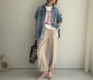 画像6: ●激推し◎デニムシャツとジャケットの中間で羽織りやすい!!【LIVEご紹介アイテム】●デニムシャツライクジャケット