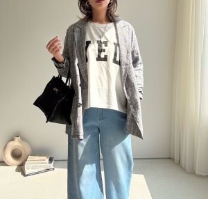 画像12: ●インしないで良い丈◎前後差ベストバランス!【3/28LIVEアイテム】YELオーバーロゴT