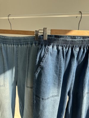 画像3: ●メーカー在庫限りで終売●【3/28 LIVEアイテム】裾が絞れる2WAYシルエット◎ストレッチジョガーデニム（メーカー確認後確保）