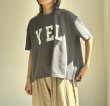 画像5: ●インしないで良い丈◎前後差ベストバランス!【3/28LIVEアイテム】YELオーバーロゴT (5)