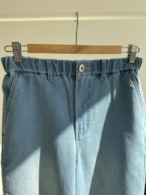 画像3: ●メーカー在庫限りで終売●【3/28 LIVEアイテム】接触冷感/吸水速乾/真夏OK◎さらさらワイドデニム（メーカー確認後確保）