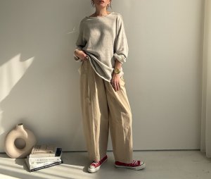 画像3: ●ゆるっとシルエットが可愛い【3/28LIVEアイテム】ルーズスエットプルオーバー