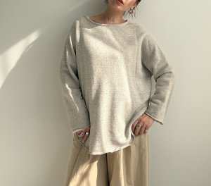 画像1: ●ゆるっとシルエットが可愛い【3/28LIVEアイテム】ルーズスエットプルオーバー