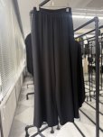 画像1: ●メーカー在庫限り●【3/31 LIVEアイテム】ストレッチジョーゼットワイドパンツ（セットアップ可能） (1)