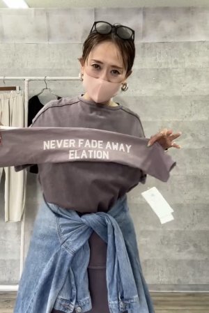 画像5: ●期間限定●生産枠限り●【4/3LIVEアイテム】ピグメントロゴトップス（予約/4-5月）