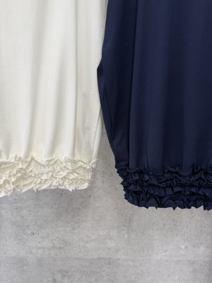 画像2: ●期間限定●ご予約5倍ポイント●【4/3LIVEアイテム】裾フリルボックスプルオーバー（予約/5-6月）