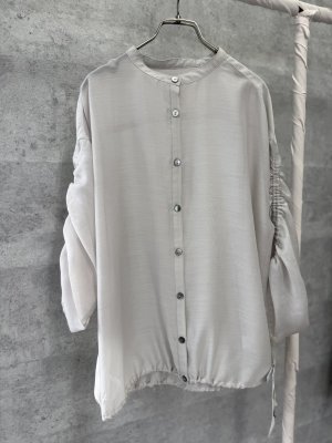 画像5: ●期間限定●ご予約5倍ポイント●【4/3LIVEアイテム】ギャザースリーブシアーブラウス（予約/5月）