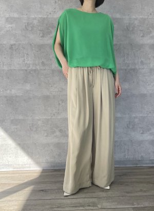 画像4: ●期間限定●生産枠に限りあり●【4/3LIVEアイテム】スリットスリーブシフォンプルオーバー（予約/5月）