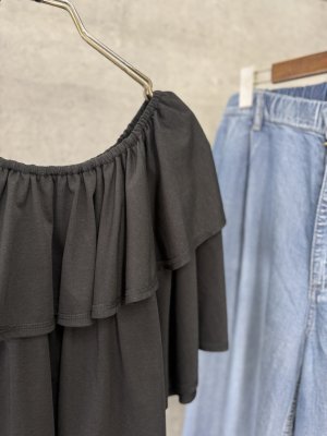 画像2: ●期間限定●ご予約5倍ポイント●【4/3LIVEアイテム】レイヤードフリルトップス（予約/5-6月）