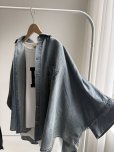 画像6: ●期間限定●生産枠に限りあり●【4/8LIVEアイテム】ドルマンデニムシャツ（予約/5月） (6)