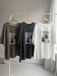 ●メーカー在庫限り●【4/8 LIVEアイテム】●カフェプリントＴ（メーカー確認後確保）