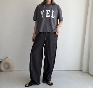 画像1: ●期間限定●生産枠に限りあり●【4/8LIVEアイテム】デニムライクイージーパンツ（予約/5月）