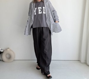 画像4: ●期間限定●生産枠に限りあり●【4/8LIVEアイテム】デニムライクイージーパンツ（予約/5月）