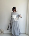 画像11: ●期間限定●生産枠に限りあり●【4/8LIVEアイテム】ナンバーロゴオフショルスエット（予約/5月） (11)