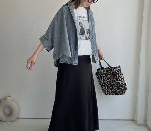 画像2: ●期間限定●生産枠に限りあり●【4/8LIVEアイテム】ドルマンデニムシャツ（予約/5月）