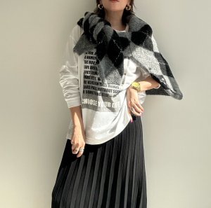 画像12: ●期間限定●ご予約10倍ポイント●【4/11LIVEアイテム】プリーツニットスカート（予約/8-9月）