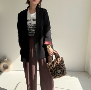 画像3: ●期間限定●ご予約10倍ポイント●【4/11LIVEアイテム】配色ダブルジャケット（予約/8-9月）