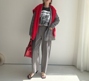 画像17: ●期間限定●ご予約10倍ポイント●【4/11LIVEアイテム】配色ダブルジャケット（予約/8-9月）