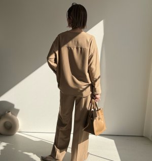 画像7: ●期間限定●ご予約10倍ポイント●【4/11LIVEアイテム】ピンストライプVネックプルオーバー（予約/8-9月）