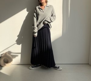 画像10: ●期間限定●ご予約10倍ポイント●【4/11LIVEアイテム】ワッフルスキッパーカラーニット（予約/8-9月）