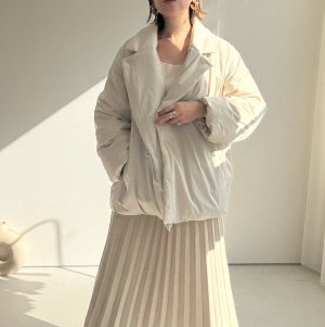 画像17: ●期間限定●ご予約10倍ポイント●【4/11LIVEアイテム】リバーシブルテーラードジャケットダウン（予約/9-10月）