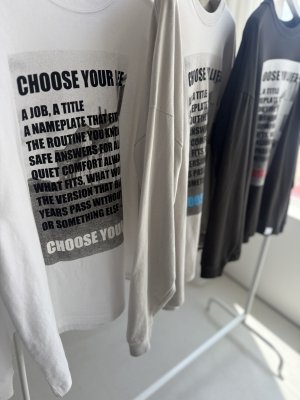 画像21: ●期間限定●ご予約10倍ポイント●【4/11LIVEアイテム】CHOOSEロゴロンT（予約/7-8月）