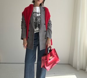 画像4: ●私たちの推しデニムに新型登場！●期間限定●ご予約10倍ポイント●【4/11LIVEアイテム】ワイドストレートデニム（予約/8-9月）