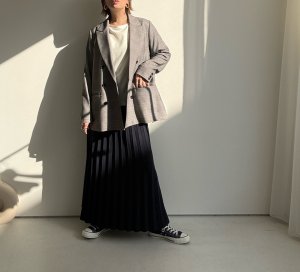 画像6: ●期間限定●ご予約10倍ポイント●【4/11LIVEアイテム】プリーツニットスカート（予約/8-9月）