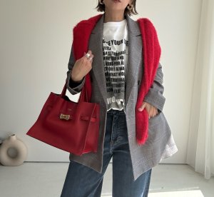 画像20: ●期間限定●ご予約10倍ポイント●【4/11LIVEアイテム】配色ダブルジャケット（予約/8-9月）