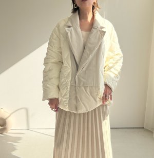 画像18: ●期間限定●ご予約10倍ポイント●【4/11LIVEアイテム】リバーシブルテーラードジャケットダウン（予約/9-10月）