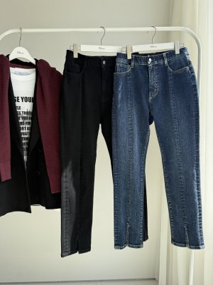 画像14: ●私たちの推しデニムに新型登場！●期間限定●ご予約10倍ポイント●【4/11LIVEアイテム】テーパードスキニー（予約/8-9月）