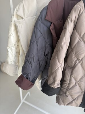 画像22: ●期間限定●ご予約10倍ポイント●【4/11LIVEアイテム】リバーシブルテーラードジャケットダウン（予約/9-10月）