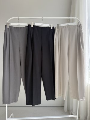 画像2: ●期間限定●ご予約10倍ポイント●【4/11LIVEアイテム】ツータックバレルパンツ（予約/8-9月）