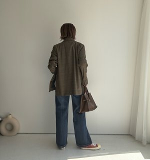 画像6: ●私たちの推しデニムに新型登場！●期間限定●ご予約10倍ポイント●【4/11LIVEアイテム】ワイドストレートデニム（予約/8-9月）