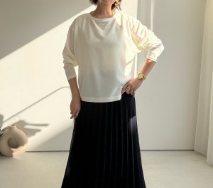 画像2: ●期間限定●ご予約10倍ポイント●【4/11LIVEアイテム】バックタックストレッチプルオーバー（予約/7-8月）