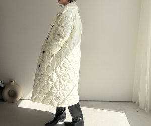 画像12: ●期間限定●ご予約10倍ポイント●【4/11LIVEアイテム】ボアトリムリバーシブルダウンコート（予約/9-10月）