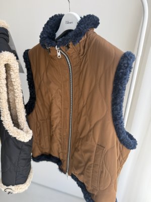 画像15: ●期間限定●ご予約10倍ポイント●【4/11LIVEアイテム】リバーシブルボアパデッドベスト（予約/9-10月）