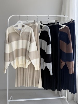 画像6: ●期間限定●ご予約10倍ポイント●【4/11LIVEアイテム】アイビースタイルニット（予約/8-9月）