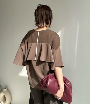 画像3: ●メーカー在庫限り●【4/15 LIVEアイテム】バックフリルロゴトップス（メーカー確認後確保）