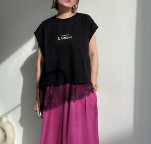 画像4: ●メーカー在庫限り●【4/15 LIVEアイテム】レースドッキングフレンチトップス（メーカー確認後確保）