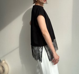 画像2: ●メーカー在庫限り●【4/15 LIVEアイテム】レースドッキングフレンチトップス（メーカー確認後確保）
