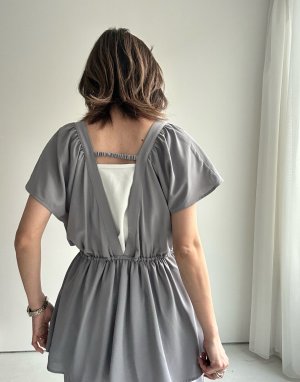 画像13: ●メーカー在庫限り●【4/15 LIVEアイテム】ペプラムデザインオールインワン（メーカー確認後確保）