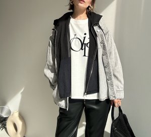 画像3: ●メーカー在庫限り●【4/15 LIVEアイテム】バイカラーシアージップフーディ（メーカー確認後確保）（予約/5月）